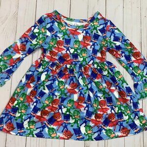 Boutique PJ Mask Girl's Flutter Dress - 4T-5T